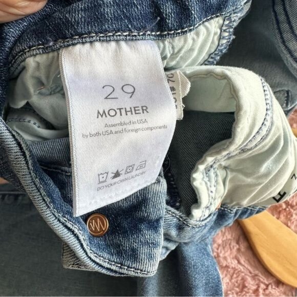Mother The Looker Ankle in We The Animals Jeans Size 29 - Picture 12 of 14